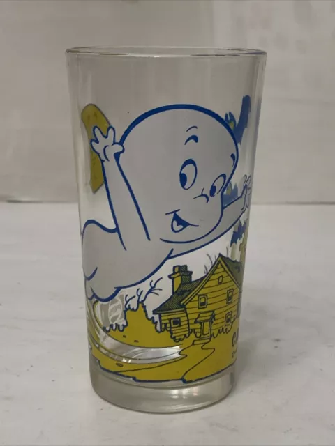 Vintage Pepsi Collectors Series Casper Harvey Cartoons Glass Cup.