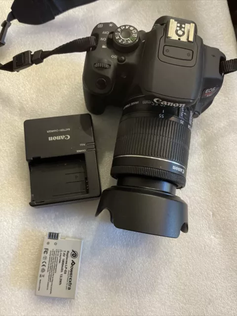 Canon EOS Rebel T5i / EOS 700D 18.0MP Digital SLR Camera Kit w/ IS STM Lens 128G