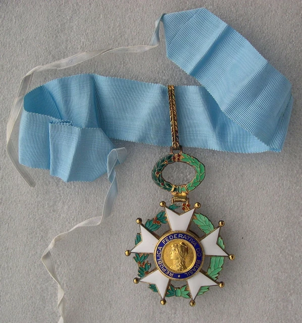 COMMANDEUR ORDRE DE LA CROIX DU SUD ( BRESIL ) medaille order brasil