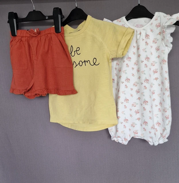 Baby Girls Summer Clothes Bundle Age 9-12 Months.Perfect condition.