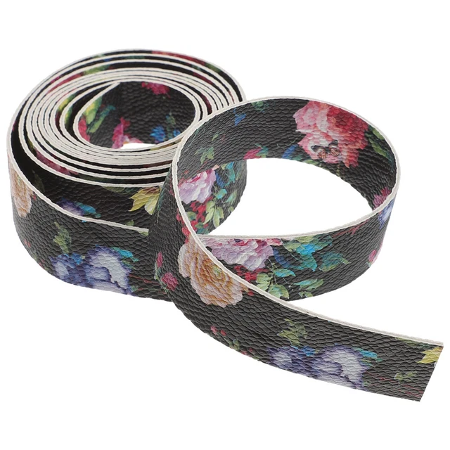 1 Roll Floral Match STRAP DIY Double face bijoux en cuir PU à double face