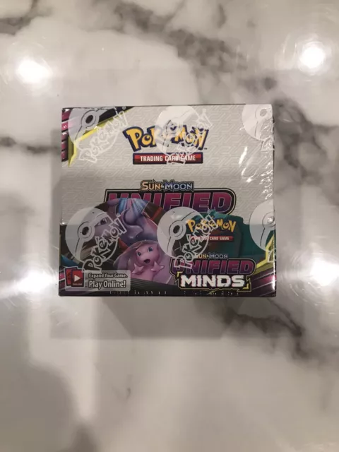 Pokemon Sun & Moon Unified Minds Booster Box SEALED (36 Packs)