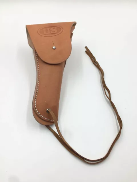 WW2 US Usmc Colt 1911 M1916 Army BROWN Leather Pistol Holster Of MILITARY War...