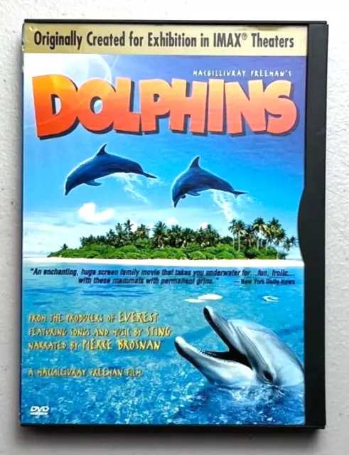 Dolphins DVD Greg MacGillivray( Large Format)