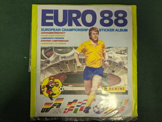 Panini Euro 88 Sticker Album. 100% Complete