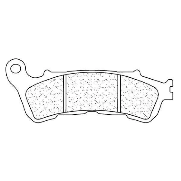 Plaquettes De Frein Arrière Brembo SP Pour Honda NT Deauville 700 ABS 2006-2008 - Neuf - Réf. 07HO43.SP