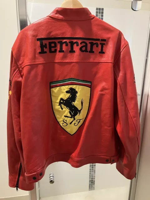 Michael Schumacher Ferrari Leather Jacket 2