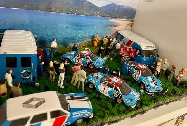 Miniature Renault Alpine A110 Rallye - Tour De Corse WRC 1970, échelle 1/43, Trofeu