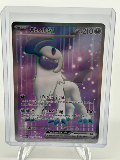 Pokemon TCG Absol ex - 214/197 Obsidian Flames Holo Ultra Rare