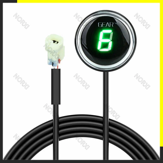 Motorcycle Round Gear display For Kawasaki Versys 650 1-6 Level Plug & Play