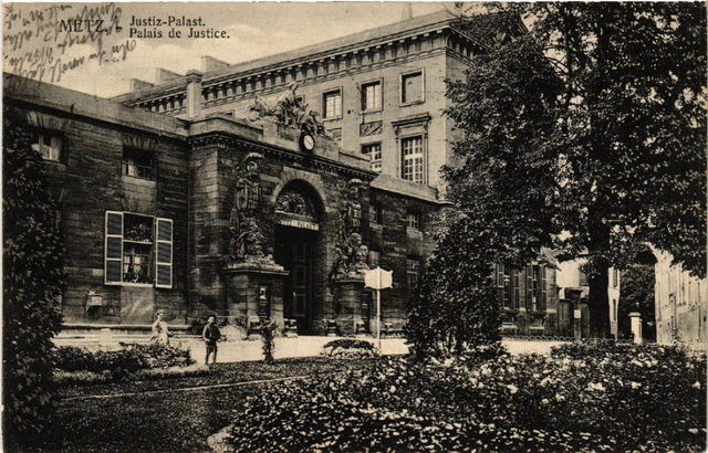 CPA AK METZ - Justiz-Palast - Palais de Justice (455125)