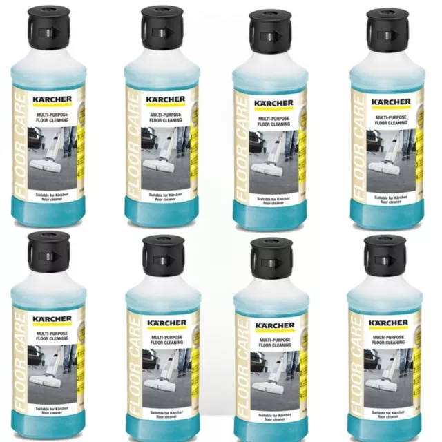 Eight Pack Of Karcher RM536 FC5 Multi Purpose Floor Cleaning Detergent 62959440