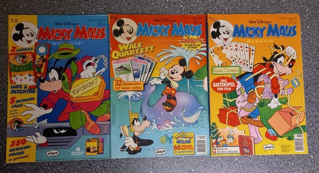 Konvolut Micky Maus und Donald Duck Hefte