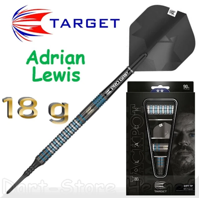TARGET ADRIAN LEWIS Pixel Grip Darts 21g Rare £146.30 - PicClick UK