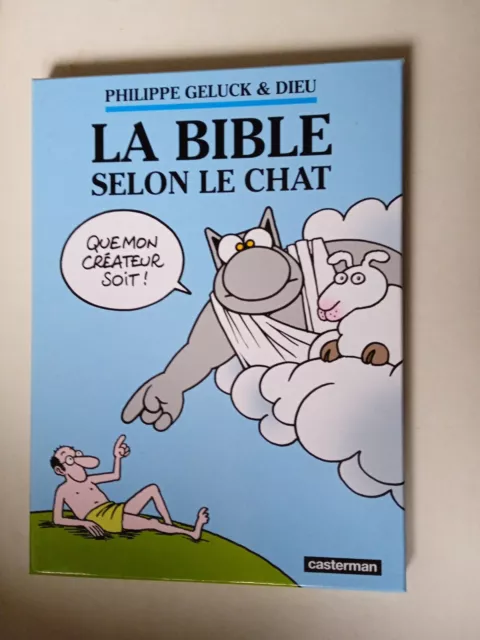 Le Chat T. 18 : La Bible Selon Le Chat Coffret - E.o. -2013- Geluck -Casterman