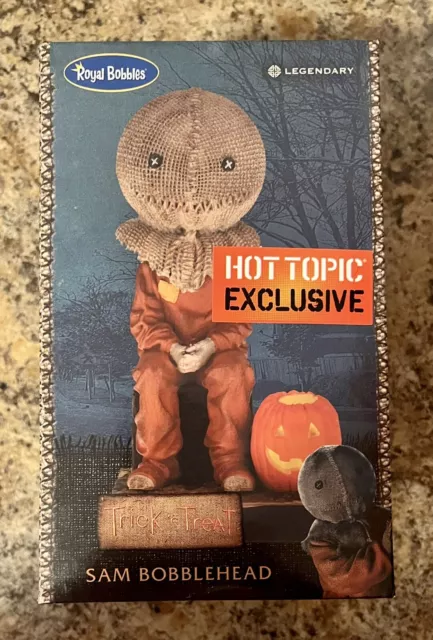 Royal Bobbles SAM Trick r Treat  Hot Topic Exclusive Halloween Bobblehead. New!