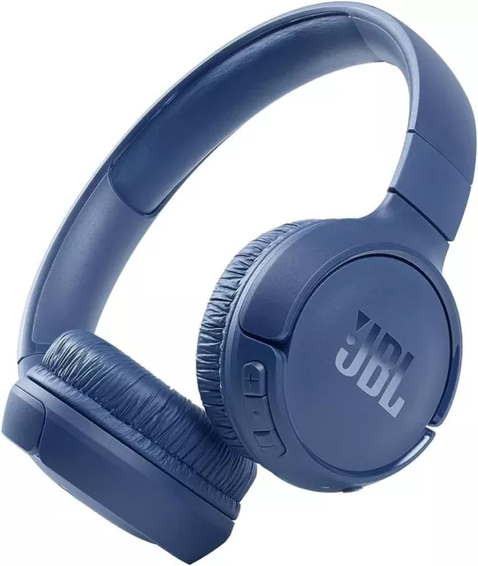 JBL Tune 510bt Pure Bass Son Overear Casque Audio sans Fil Bleu (Envoi rapide)