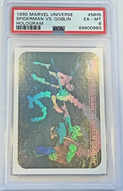 1990 Marvel Universe PSA 6 - Pick Your Card!