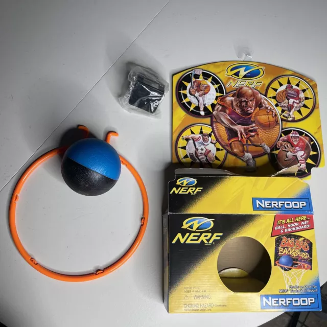 Vtg 1998 Nerf Sports Nerfoop Basketball Sports Big Bad Backboard Hasbro No Net Vtg 1998 Nerf Sports Nerfoop Basketball Sports Big Bad Backboard Hasbro No Net