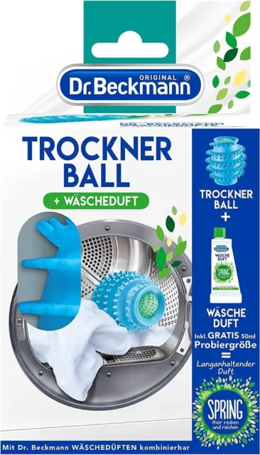 Dr. Beckmann Trocknerball | Für Frische Und Kuschelig-Weiche Wäsche | Mit