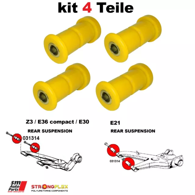 BMW Z3, E21, E30, E36 compact Hinterachse Achsschwinge Buchse SPORT 33329061945