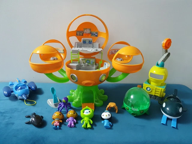 OCTONAUTS SEA SLIME Octopod Light Up Sounds Playset Figures