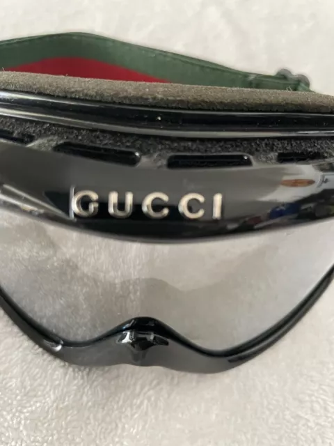 Gucci Ski Goggles Red Green Gucci Band