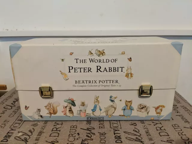 The World of Peter Rabbit by Beatrix Potter - Complete 23 book Set. Rare