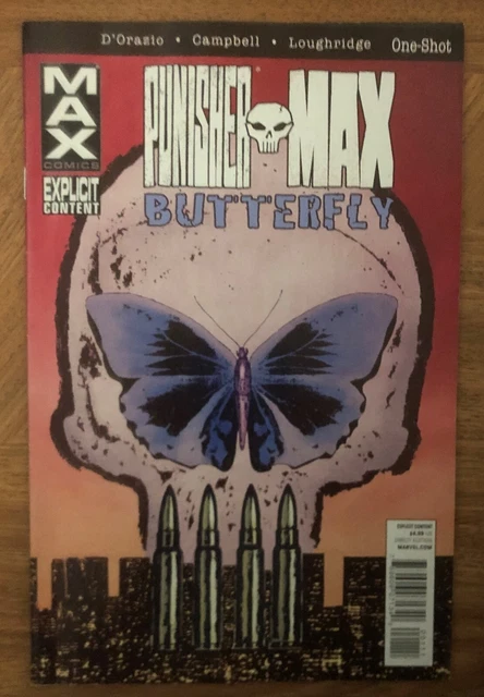 PUNISHER MAX: BUTTERFLY Marvel Comics #1 May 2010