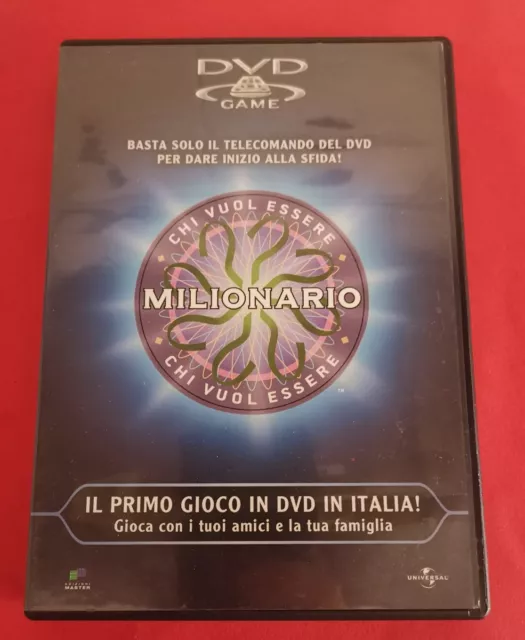 dvd game - Chi vuol essere milionario  - Gioco in DVD - Con Libretto