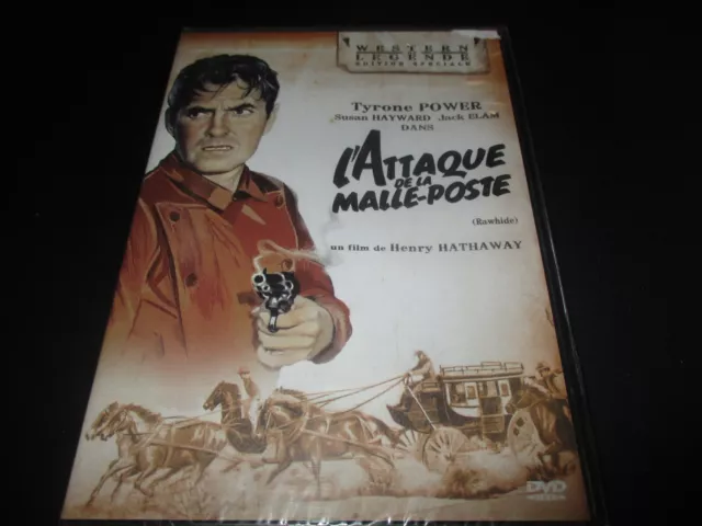 DVD NEUF "L'ATTAQUE DE LA MALLE-POSTE" Tyrone POWER, Susan HAYWARD - western