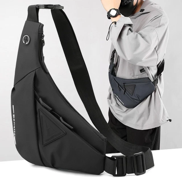 Borsa per il seno impermeabile vita borsa per il tempo libero sport a tracolla singola