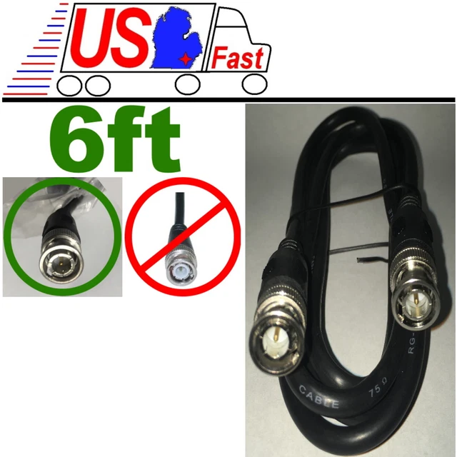 Cavo Hd-sdi Rg59 100 Piedi Cavo Video HD-SDI RG59 D BNC Maschio-maschio Da 100 Piedi – Perfetto Per Telecamere CCTV, Collegamenti Professionali Cavo 60387 HD-SDI - Foto 4