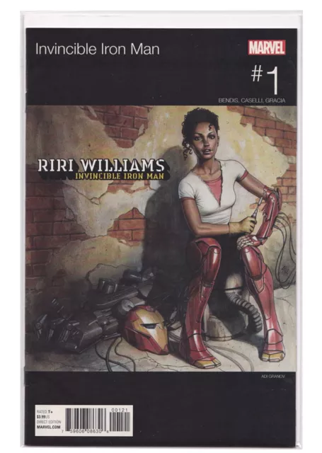 Invincible Iron Man #1 Granov Missy Hip Hop Variant High grade some flaws scans