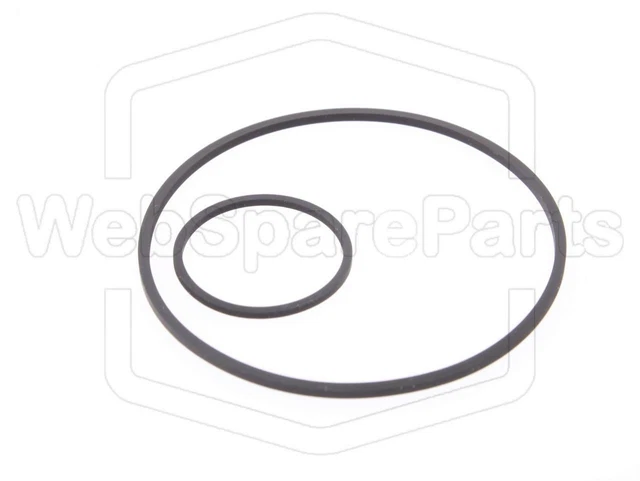 KIT COURROIES POUR Platine Cassette Sony TC-WR900 EUR 16,80 - FR