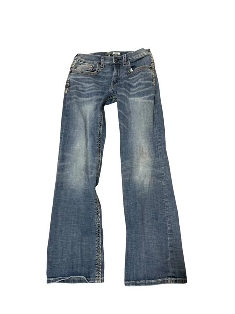 Stretch Fabric Bke Jake Bootleg Jeans Buckle BKE Stitch Stretch