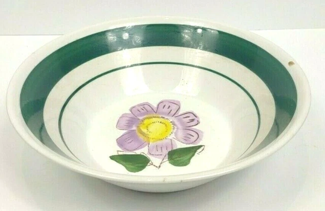 Vintage Sunnycraft Ironstone 7" Ceramic Bowl Oven Proof Made in Korea