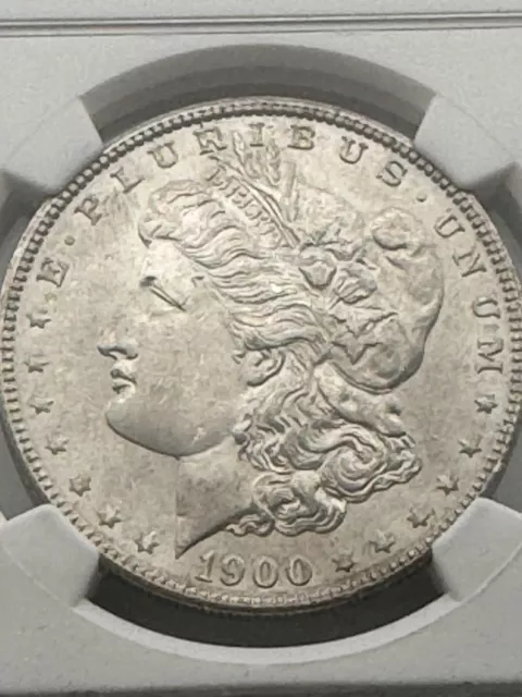 1900 Morgan Silver Dollar NGC MS 65 BLAST WHITE 2
