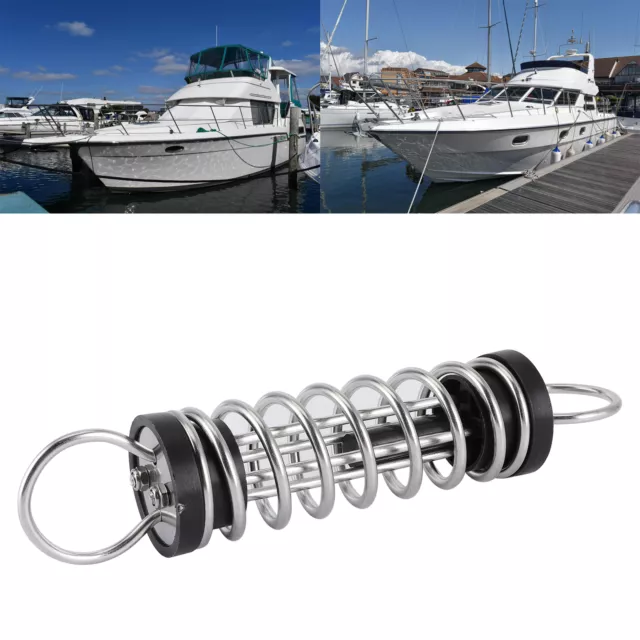 Boat Anchor Mooring Spring Stainless Steel Boat Anchor Dock Line Mooring Spring