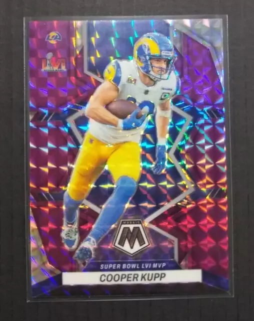 2022 MOSAIC COOPER Kupp Super Bowl LVI MVP violet Prizm #ed 04/49 #299