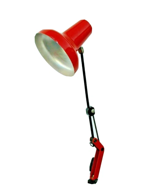 Lampe architecte lampe etau lampe bureau atelier design 1970 vintage lamp