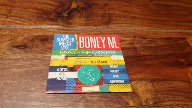 Boney M. - The Summer Mega Mix PWL Remixes 3 Inch Maxi-Cd 1989