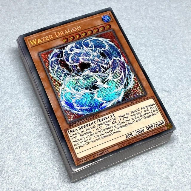 YUGIOH GX BASTION Misawa 54 Card Deck Water Dragon Cluster Duoterion  Bonding NM $7.99 - PicClick
