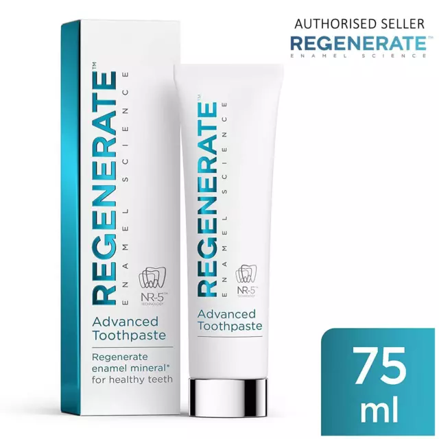 REGENERATE™ Advanced Zahnpasta klinisch erprobt remineralisieren Zahnschmelz 75ml