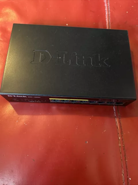 D-Link DGS-1008P Gigabit 8 Port POE Switch WITHOUT Power Supply.REF:D-LINK