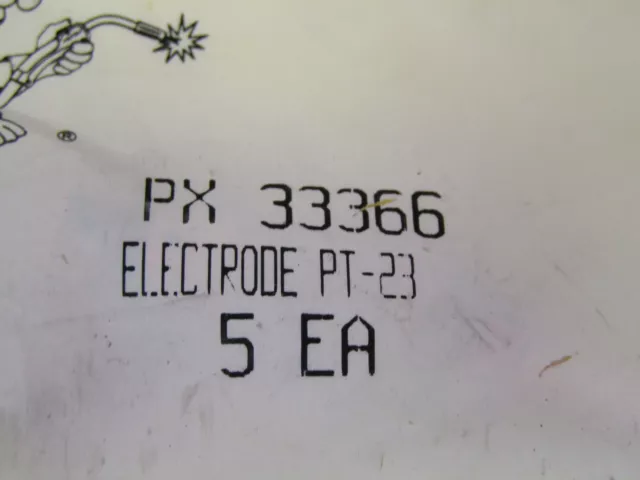 😎 (5) New Profax Esab 33366 High Quality Cooper Electrode 30/80A For Pt-23/27 2