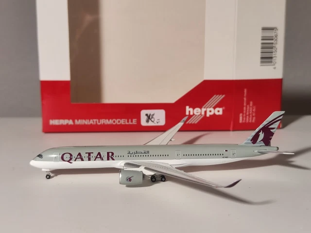 Modèle Réduit Herpa Wings Airbus A350-900 Emirates 1:500 - Édition Limitée, Métal