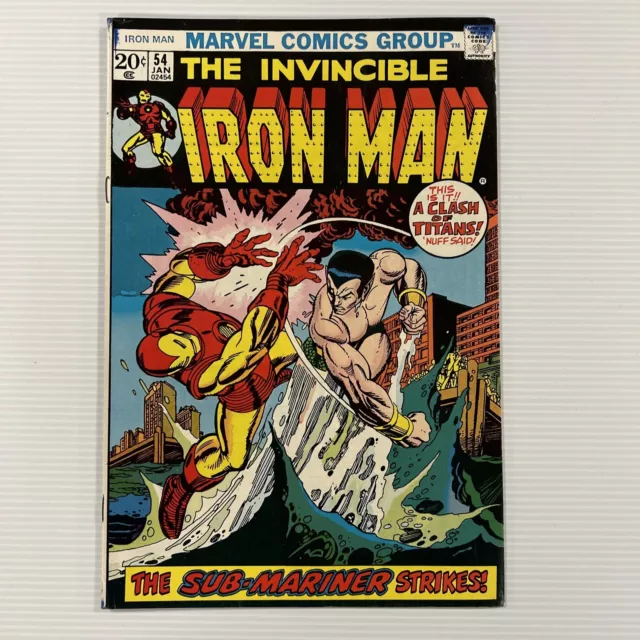 Invincible Iron Man #54 1972 FN- 1st Appearance Moondragon Cent Copy