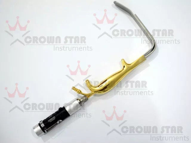 Ferriera Breast Retractor Fiber Optic Blade Size 24mm X 9cm