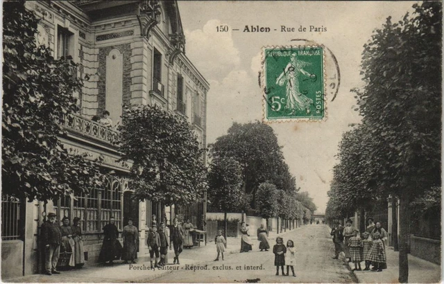 CPA ABLON - Rue de Paris (44841)